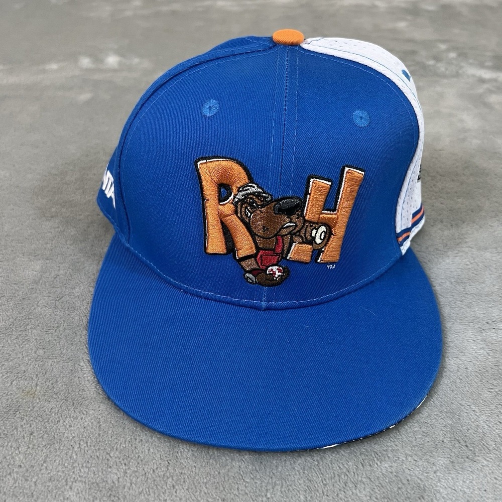 Midland RockHounds Hat Cap Snap Back Mens Blue White MILB Baseball Culligan